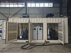 2 cogénérations dans un conteneur parallèle de type cogénération