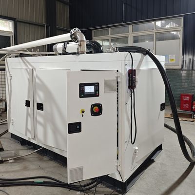 qualité Énergie thermique élevée, faible bruit, gaz naturel silencieux BHKW, unité de cogénération 120kw 150kva avec homologation CE et faibles émissions usine