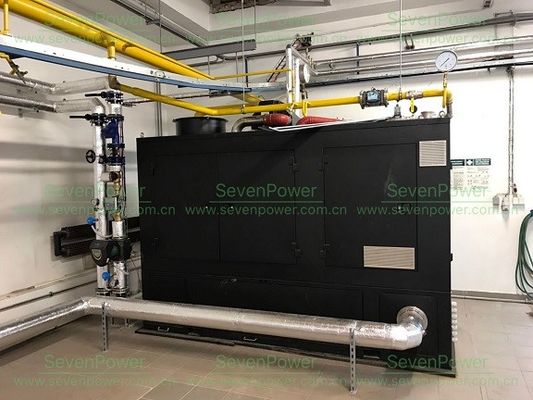 Un bon prix. Groupe de cogénération industrielle 3 phases 250 kW, cogénération industrielle avec système de récupération de chaleur en ligne