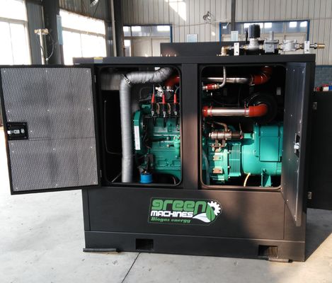 Un bon prix. Biogas CHP BHKW 30KW 40KVA CE certifié pour le chauffage de l'alimentation en eau chaude en ligne