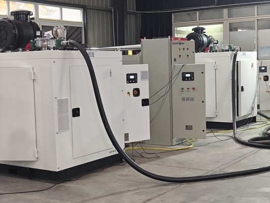Un bon prix. Générateur de gaz naturel de 200 KVA CHP en parallèle Taille de puissance totale 300 KW 320 KW 400 KVA en ligne
