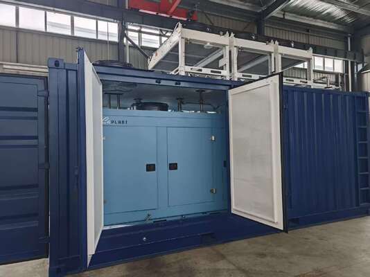 Un bon prix. Générateur de cogénération de biogaz au gaz naturel de 160-200 kW avec un rendement global de 86,1% et un système de récupération de chaleur en ligne