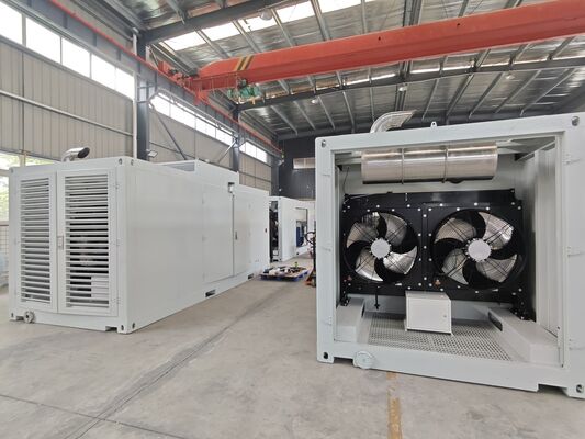 Un bon prix. Groupe électrogène au gaz naturel Yuchai de 400 kW avec conteneur insonorisé et résistant à la pluie en ligne