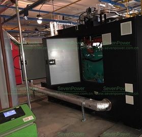 Un bon prix. PCCE du gaz 150KVA naturel, à faible bruit à vitesse réduite combiné du système d'alimentation de la chaleur RPM1800 en ligne