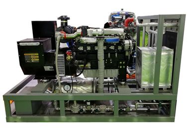 Un bon prix. production combinée de biogaz de 60Hz 110KW 140KVA entretien facile de production combinée de chaleur et d'électricité en ligne