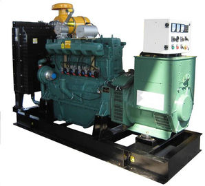 Un bon prix. Groupe électrogène automatique de biogaz de début, générateur de moteur de méthane de 70KW 90KVA en ligne