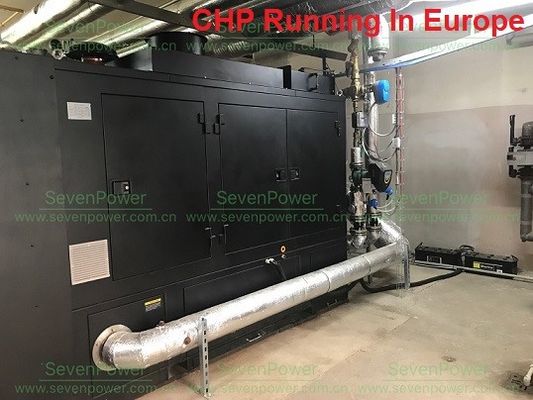 Un bon prix. Unité silencieuse de production combinée de gaz naturel de 120KW 150KVA en ligne