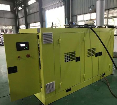 Un bon prix. Groupe électrogène silencieux refroidi à l'eau de PCCE de gaz naturel de 100kw Cummins 24 heures de fonctionnement continu en ligne